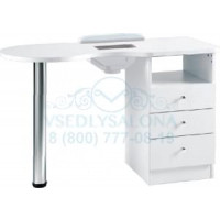 Стол маникюрный с вытяжкой Леон